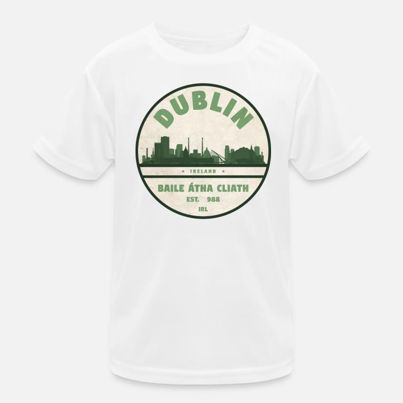 Dublin Irlande T-shirt sport Enfant