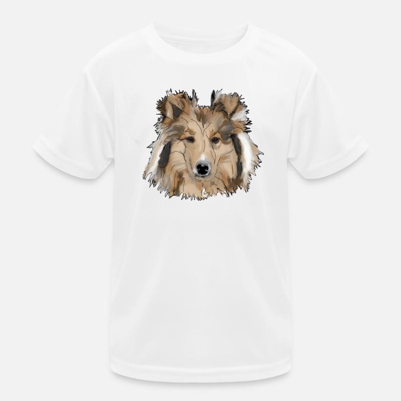 Collie Kinder Funktions-T-Shirt