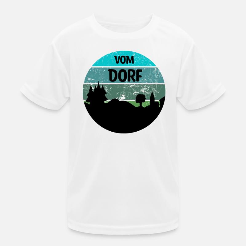 Dorf / Dorfkind Kinder Funktions-T-Shirt