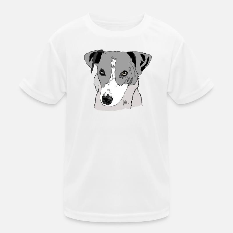 Jack Russel Terrier - Kids Functional T-Shirt - white