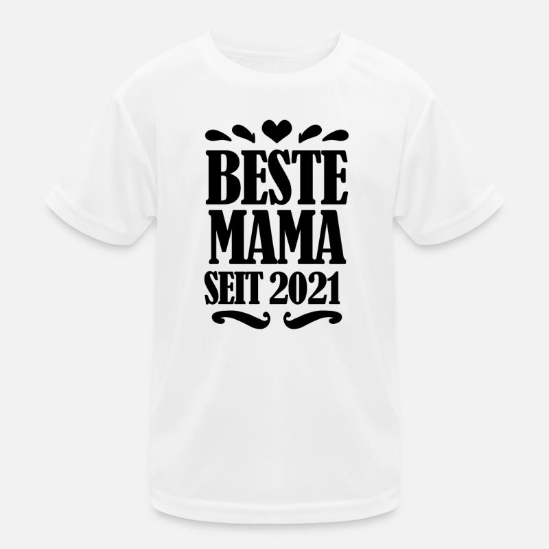 Beste Mama seit 2021 - Beste Mutter seit 2021 Kinder Funktions-T-Shirt