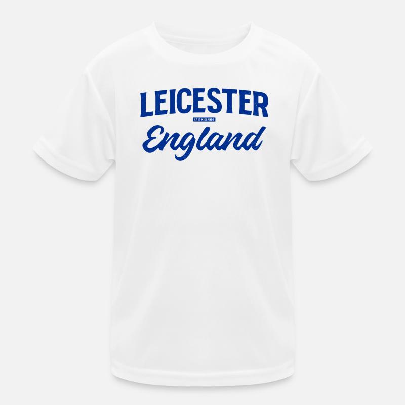Logo d’écriture de Leicester England T-shirt sport Enfant