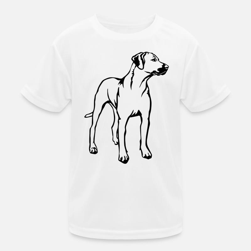 Rhodesian Ridgeback Kids Functional T-Shirt