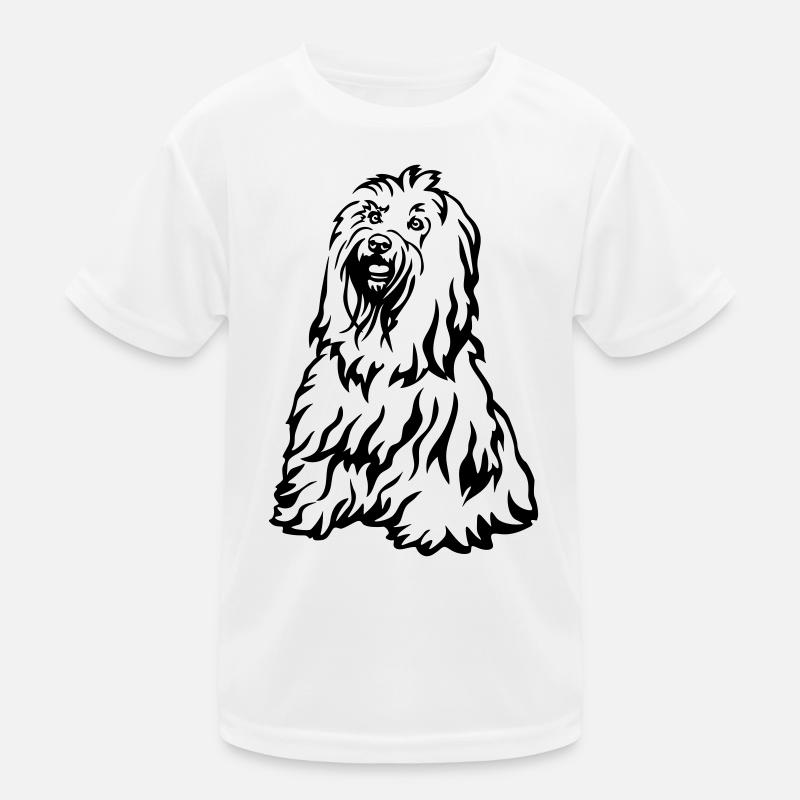 Tibetan Terrier Kids Functional T-Shirt