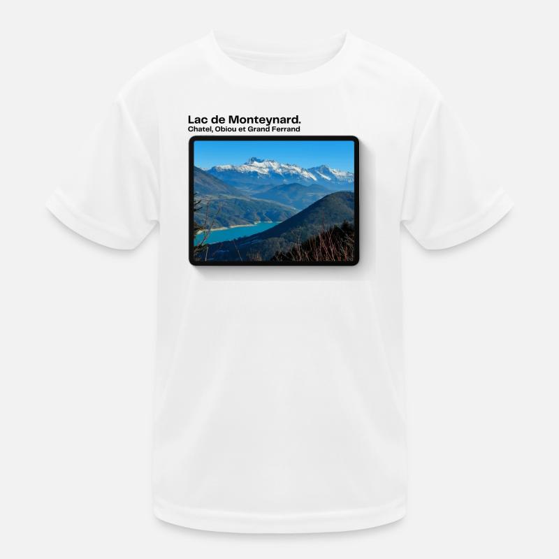Lac de monteynard T-shirt sport Enfant
