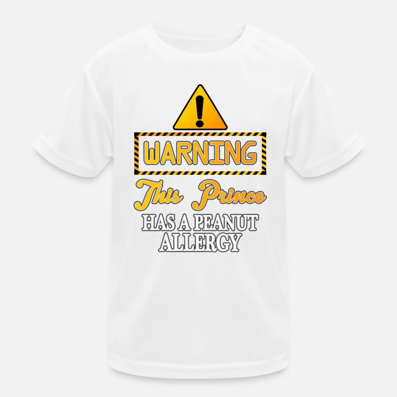 Ce prince a une allergie aux arachides T-shirt sport Enfant