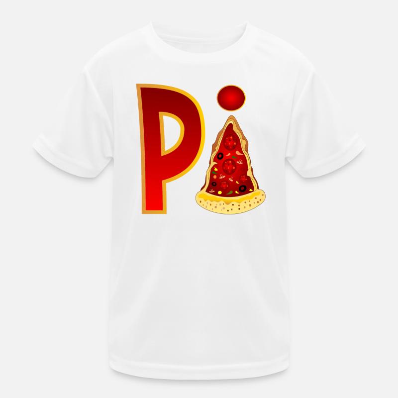 PIZZA MATHEMATIK - PI Kinder Funktions-T-Shirt