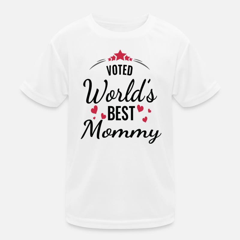 Zum besten Mama-Design der Welt gewählt Kinder Funktions-T-Shirt