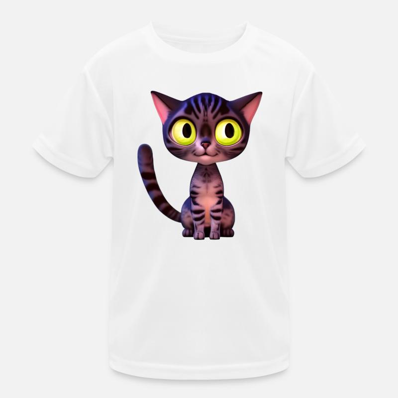 rosa tigerkatze frei Kinder Funktions-T-Shirt