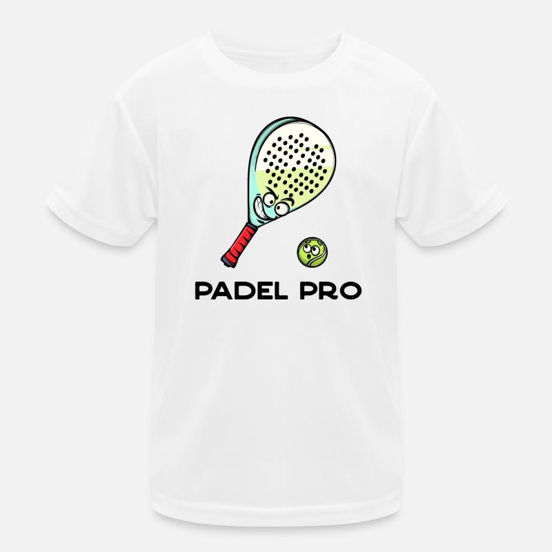 Setback Statement Racket Ball Statement Padel Kids Functional T-Shirt