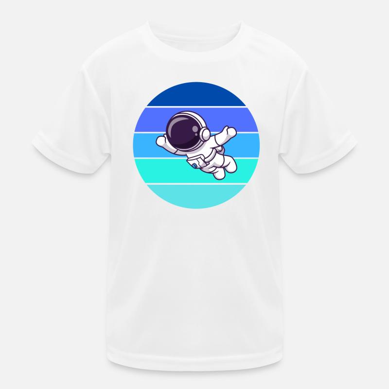 astronaut, rocket, flying Kids Functional T-Shirt