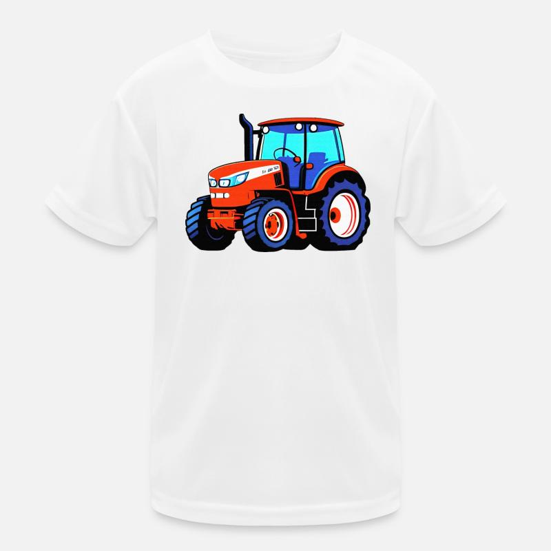 Tractor Kids Functional T-Shirt