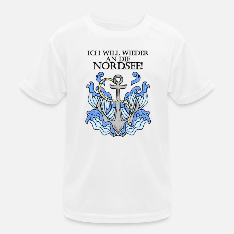 Nordsee Kinder Funktions-T-Shirt