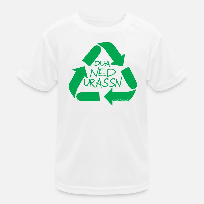 Dua Ned Urassn-Ne gaspillez pas, dialecte T-shirt sport Enfant