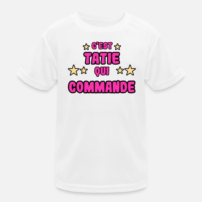 C'est tatie qui commande T-shirt sport Enfant