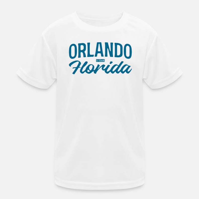 Orlando Florida Script Stil Kinder Funktions-T-Shirt