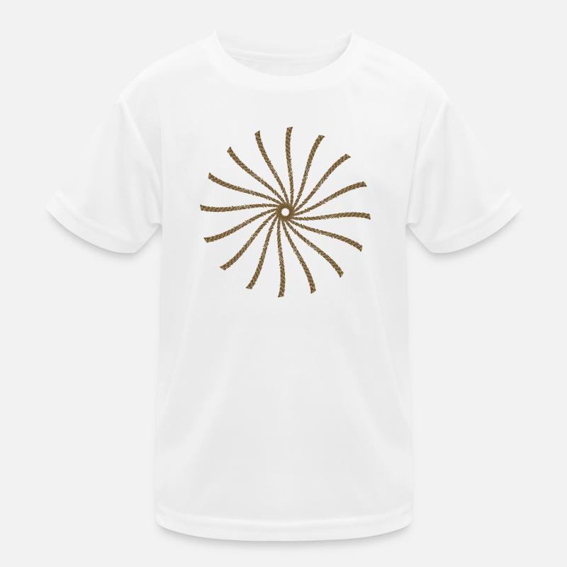 Bar sun circled Kids Functional T-Shirt
