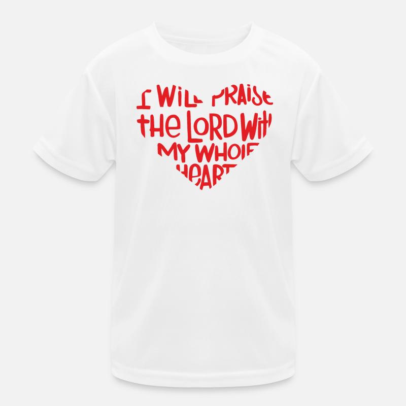 De tout mon cœur T-shirt sport Enfant
