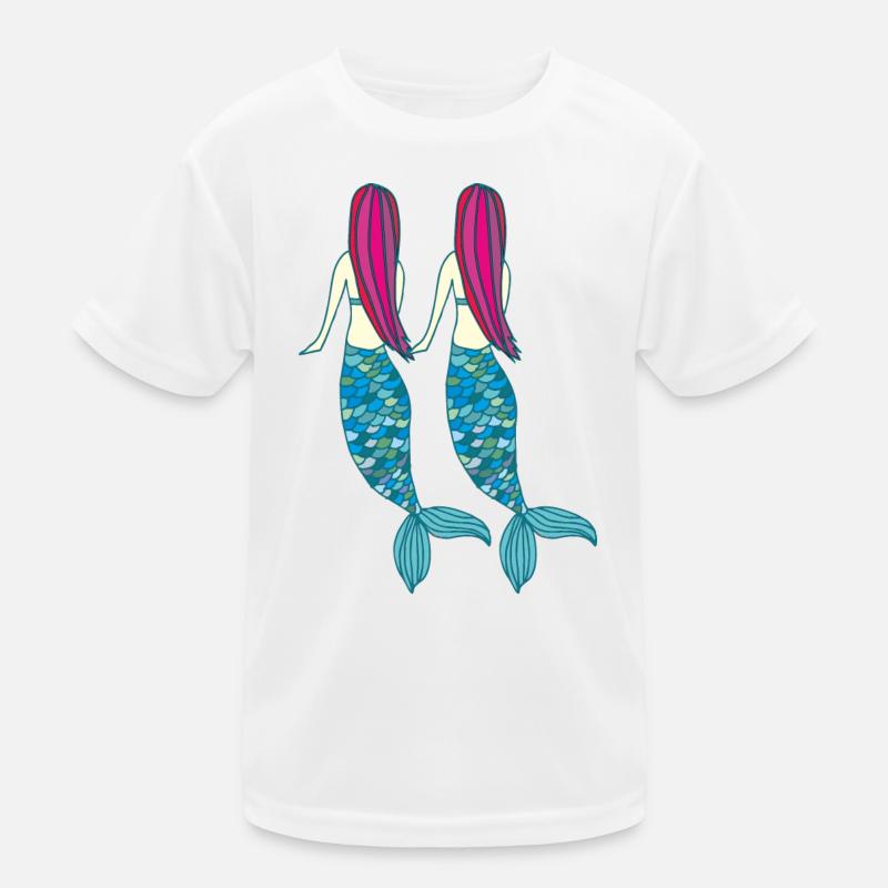 Double Sirène T-shirt sport Enfant