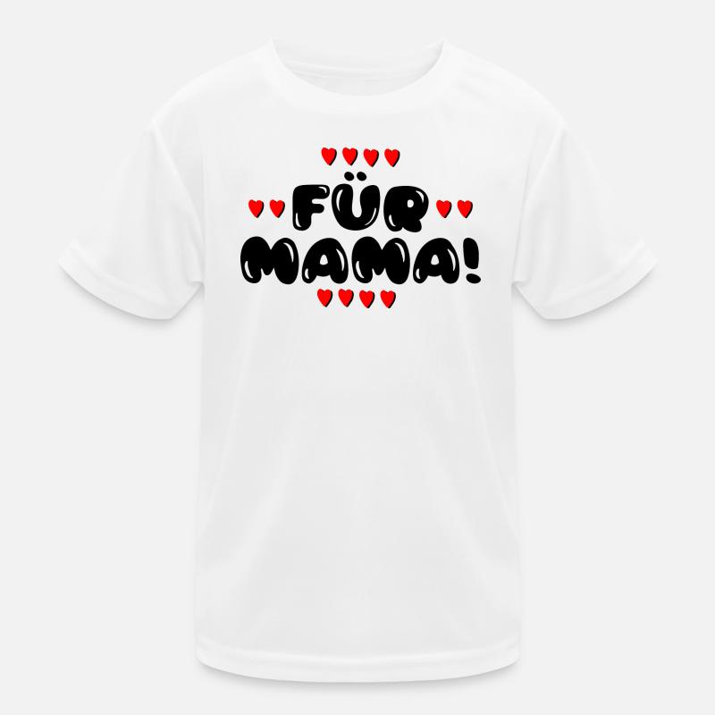 Für Mama - Muttertag - Geburtstag MAMI Geschenk Kinder Funktions-T-Shirt