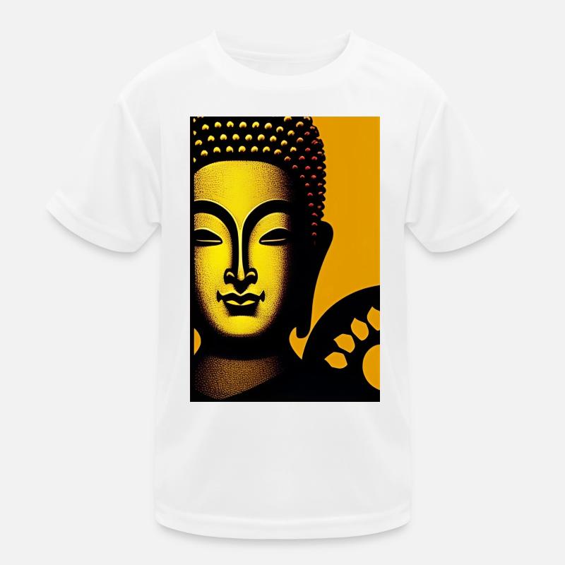 Golden buddha T-shirt sport Enfant