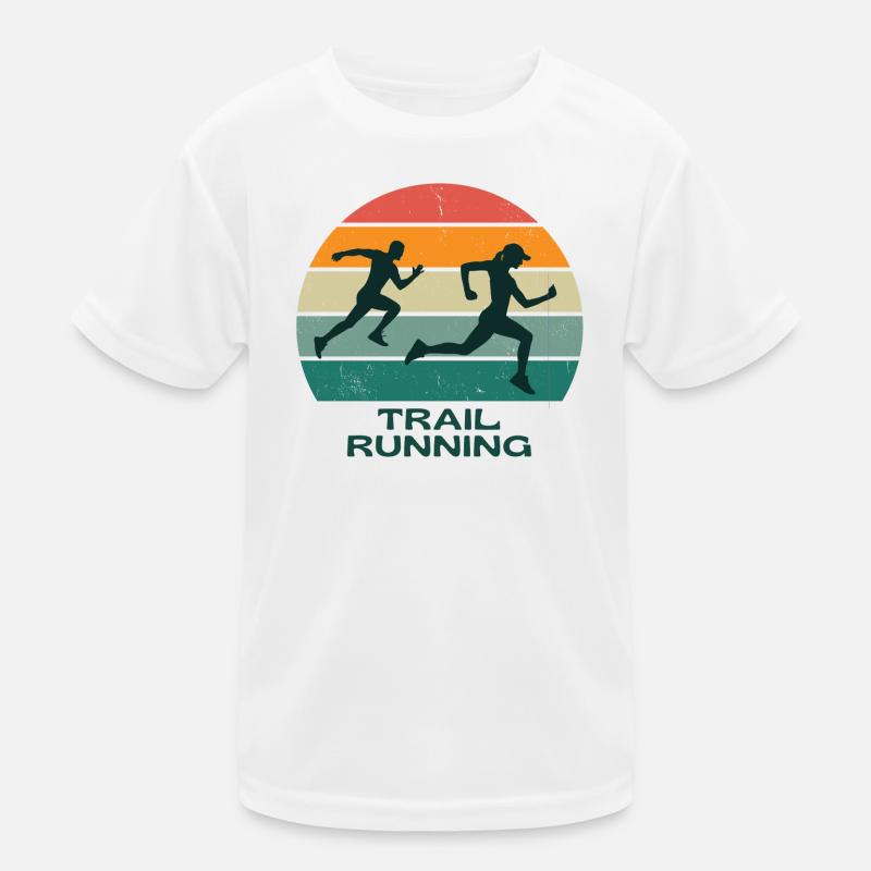 trail, running, running trail Kids Functional T-Shirt
