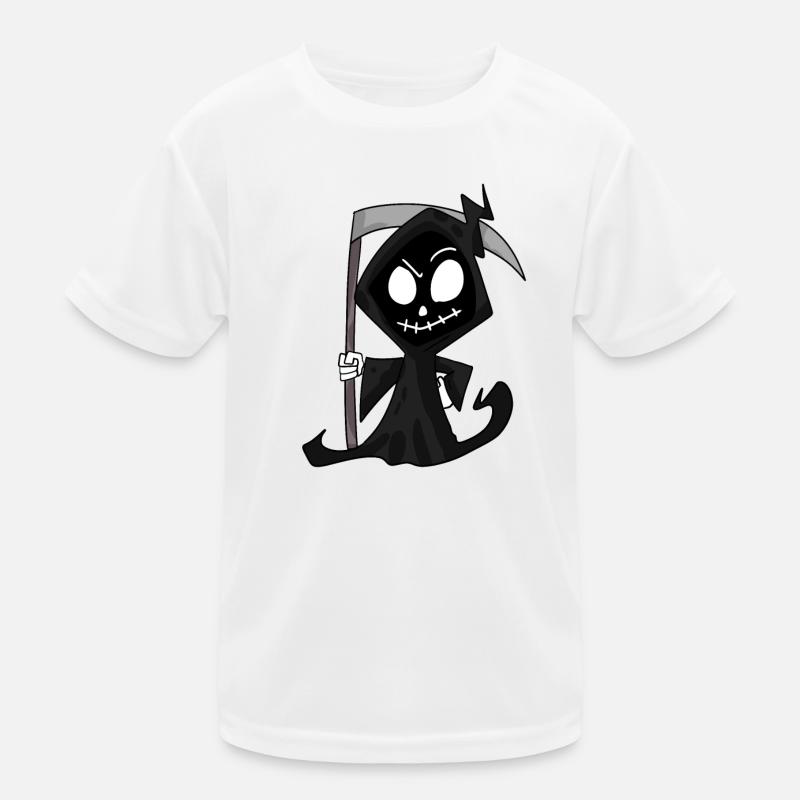 Sensenmann mit Sense - Halloween Kinder Funktions-T-Shirt