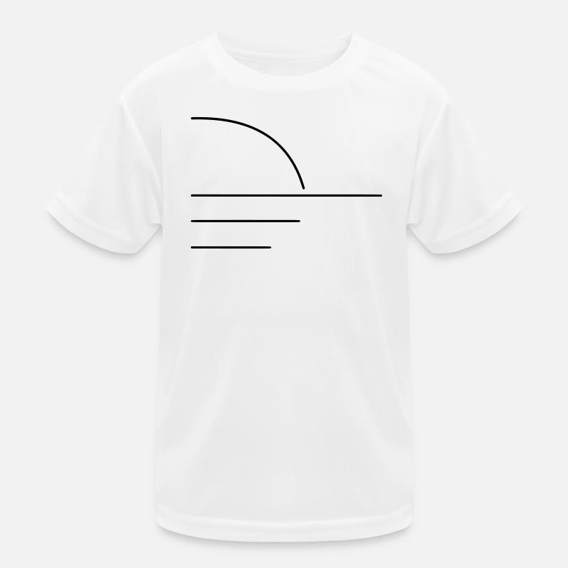 Sonne Kinder Funktions-T-Shirt