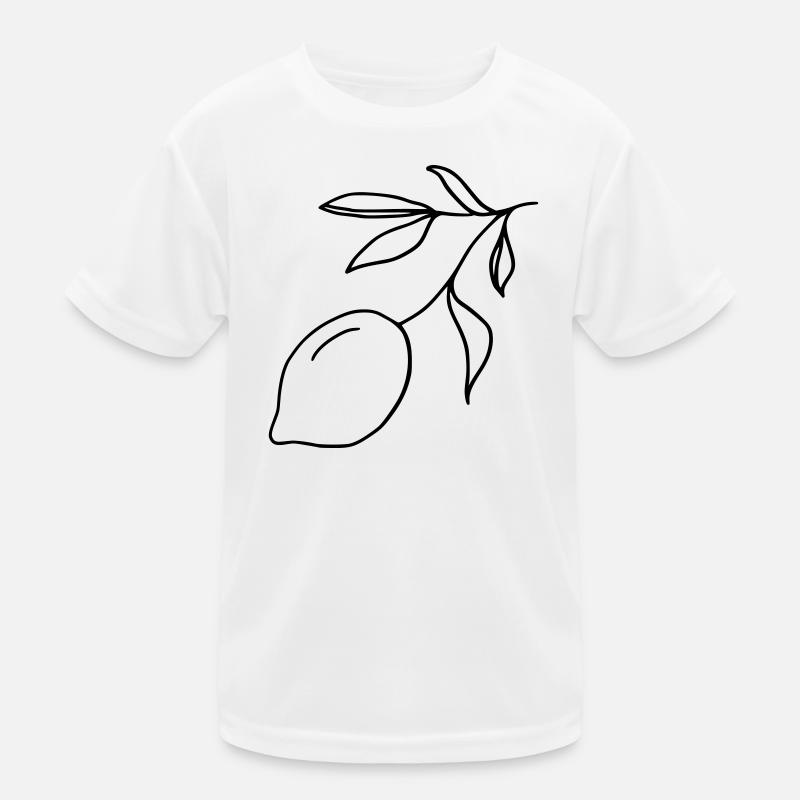 Lemon branch Kids Functional T-Shirt