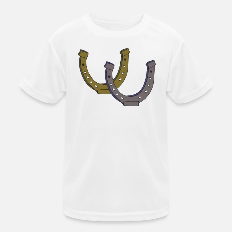 Double fer à cheval T-shirt sport Enfant