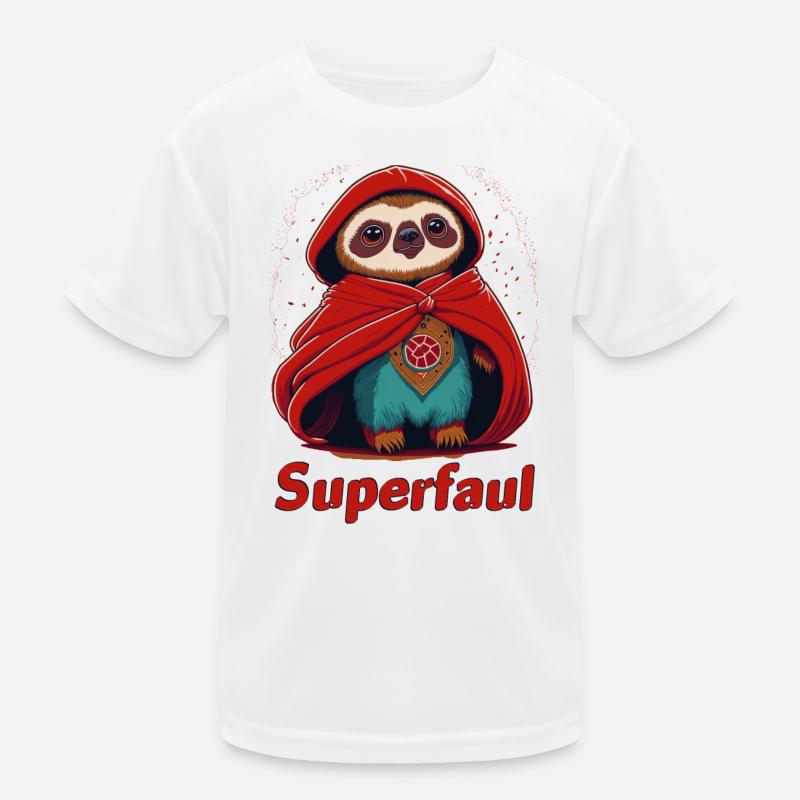 Super lazy Kids Functional T-Shirt