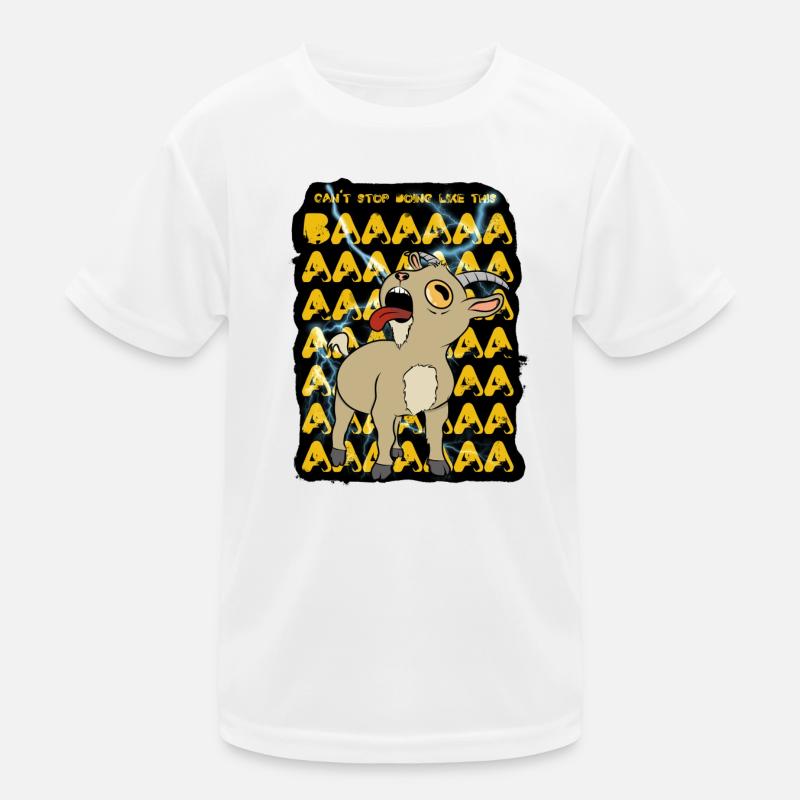 Gewitterziege Kinder Funktions-T-Shirt
