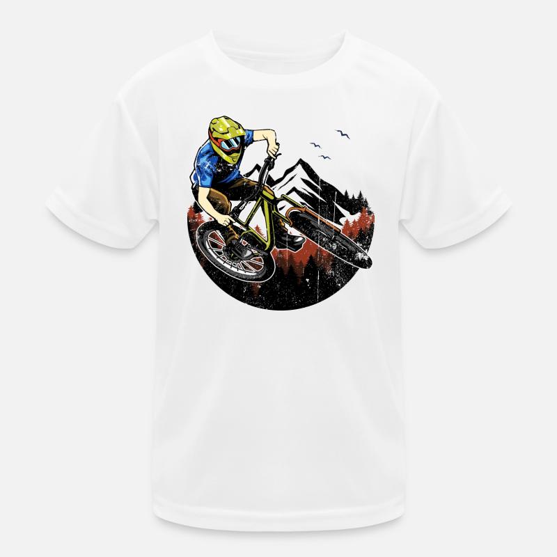 Peak Rider : action en VTT T-shirt sport Enfant