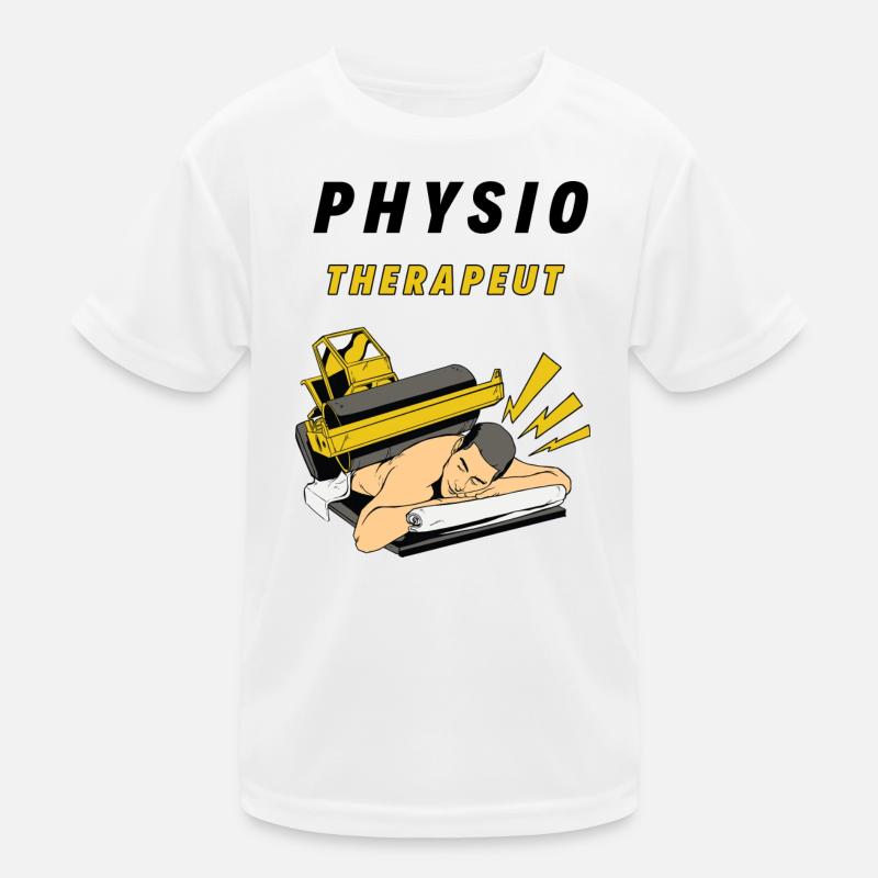 Physiotherapeut Kinder Funktions-T-Shirt