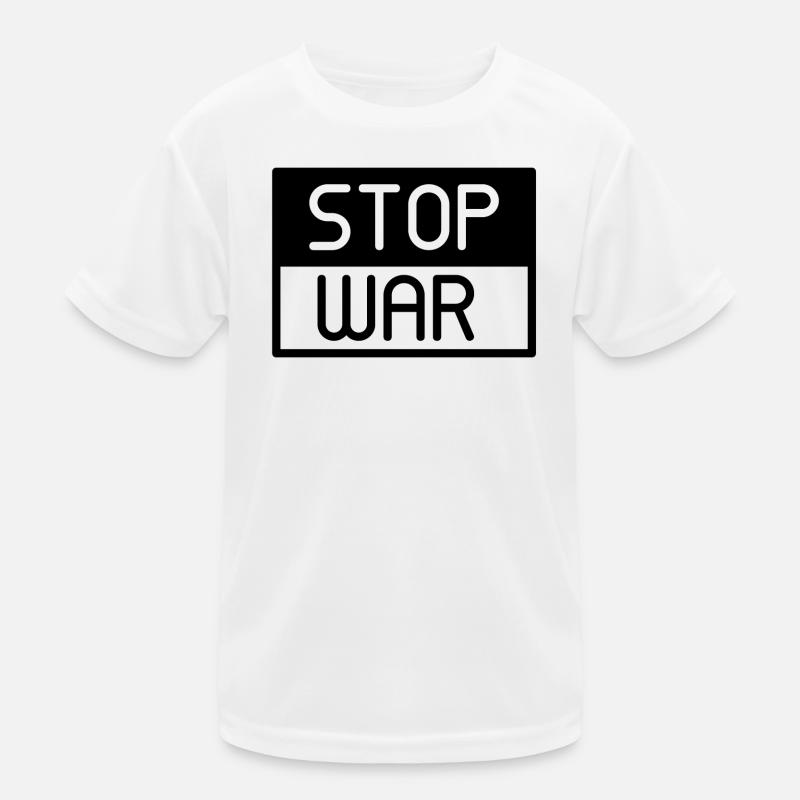 stop war, no war Kids Functional T-Shirt