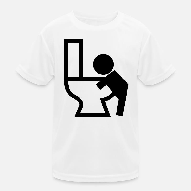 Erbrechen Puck Sick Kinder Funktions-T-Shirt