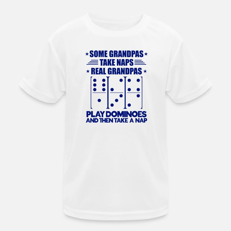 Domino Design Kinder Funktions-T-Shirt