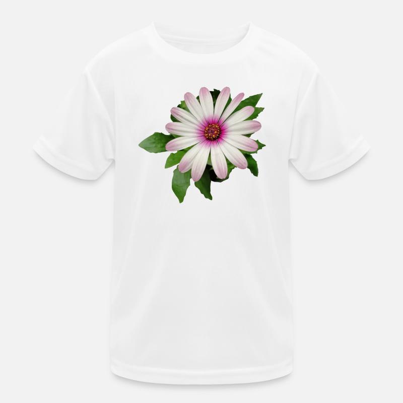 FLEUR DE PANIER DE CAPE VIOLETTE ET BLANCHE T-shirt sport Enfant