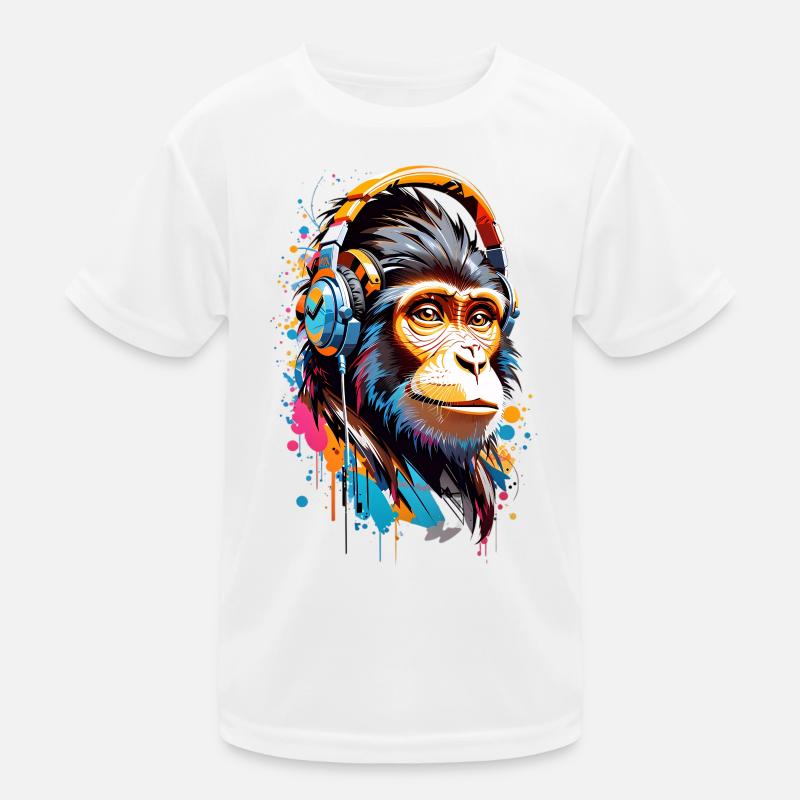 Singe cool T-shirt sport Enfant