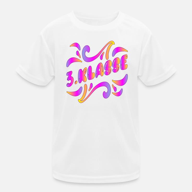 3. Klasse Grundschule - Drittklässlerin Mädchen Kinder Funktions-T-Shirt