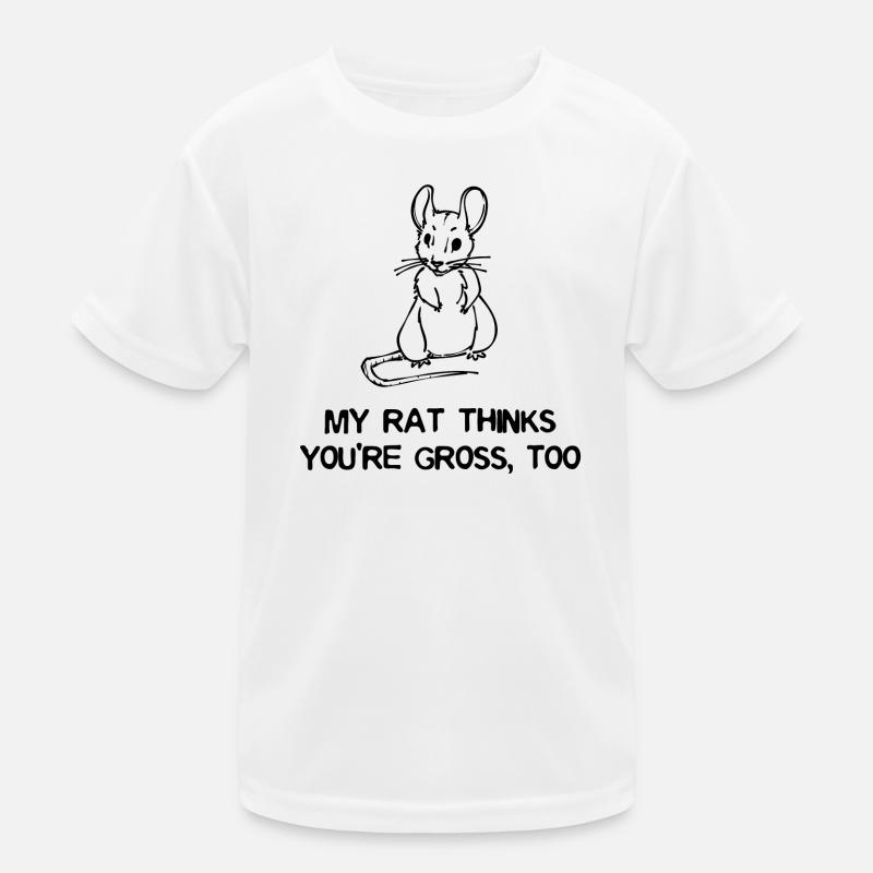 Rat Statement Pets Animals Pet Kids Functional T-Shirt