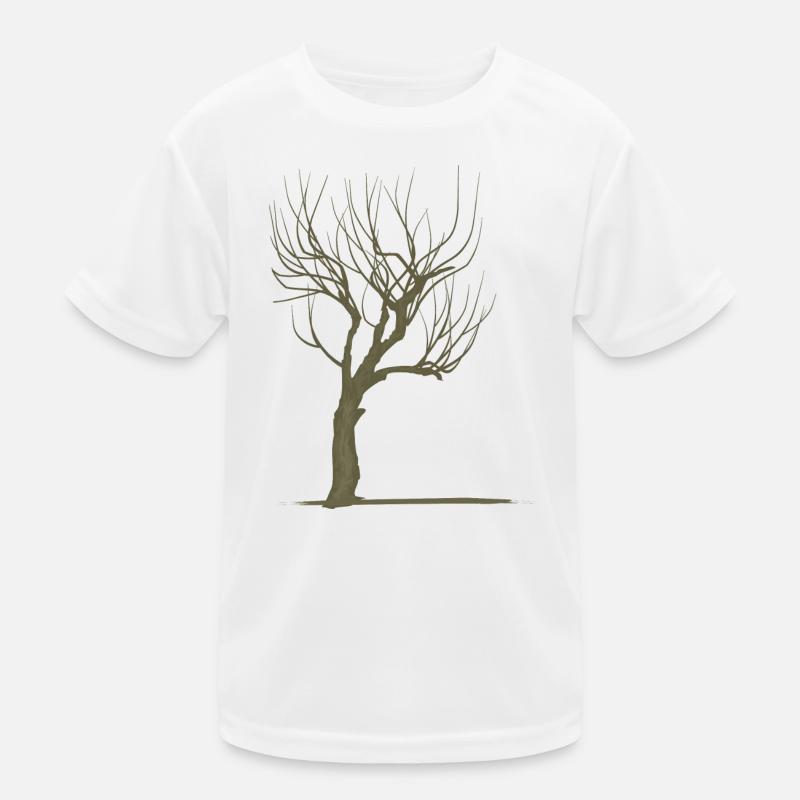 Tree without leaves - modificated Kids Functional T-Shirt