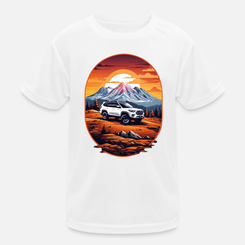 Véhicule tout-terrain 4x4 T-shirt sport Enfant