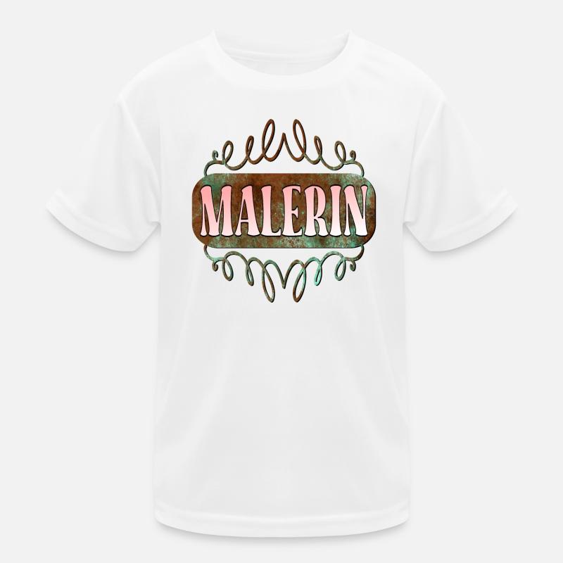 BERUF MALERIN Kinder Funktions-T-Shirt
