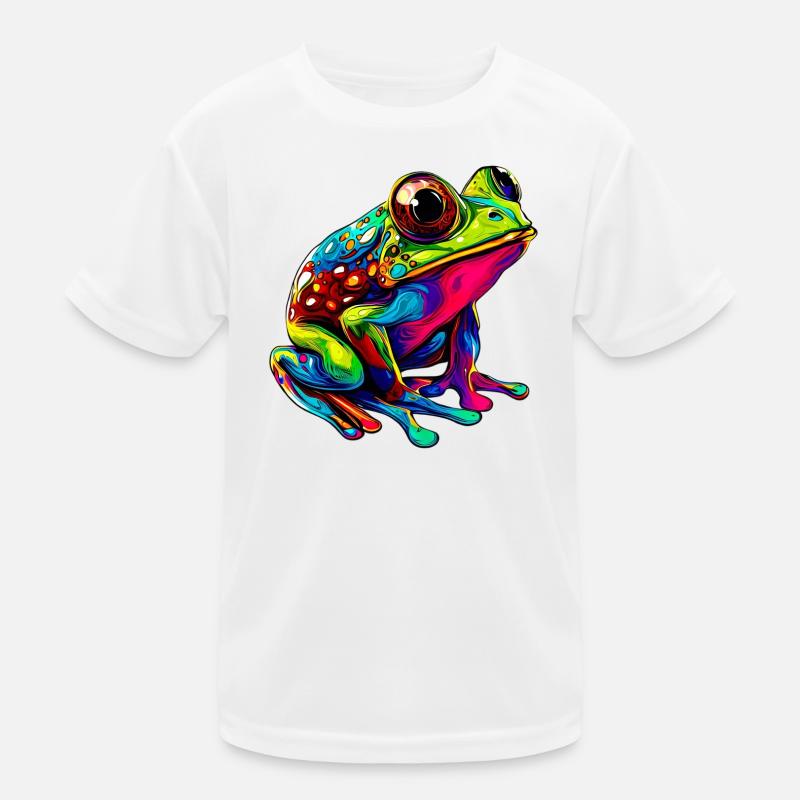 Frosch Kinder Funktions-T-Shirt