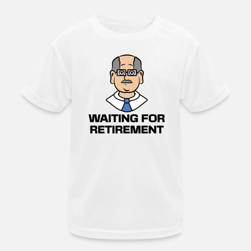 Déclaration de retraité senior T-shirt sport Enfant