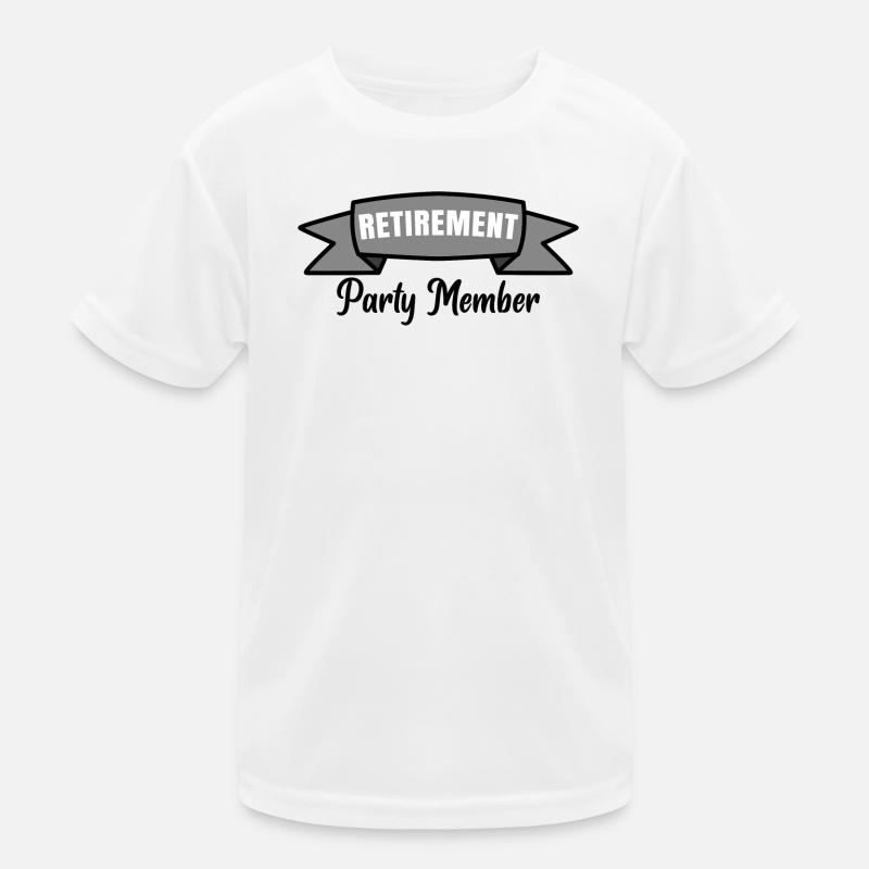 Retirement Statement Retirement Time Out Profession Kids Functional T-Shirt