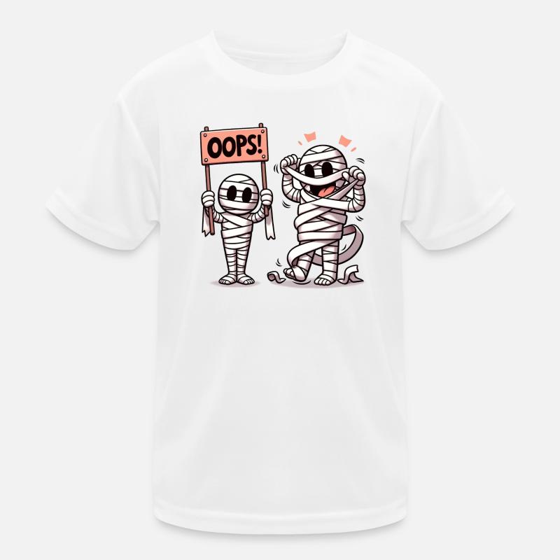 Chaotic Mummies Kids Functional T-Shirt