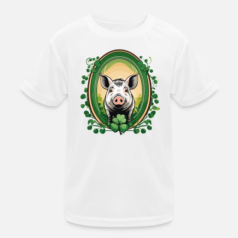 Lucky Pig Kids Functional T-Shirt
