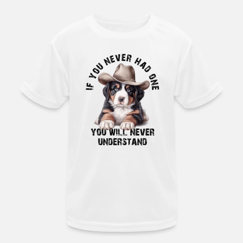 Berner Sennenhund Kinder Funktions-T-Shirt